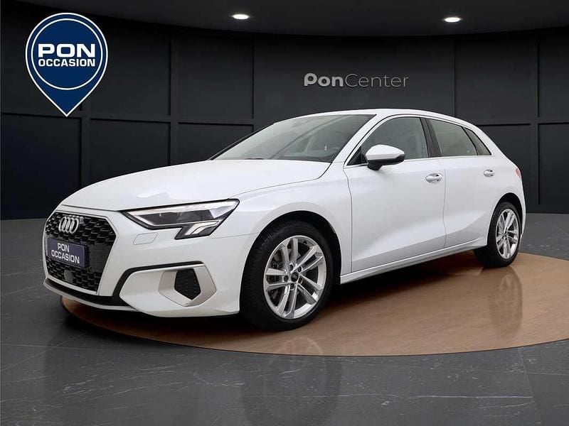 Wit Gebruikt 2022 Audi A3 Sportback Comfort Hatchback | € 25.950 (Goede deal) - Afbeelding 1/3