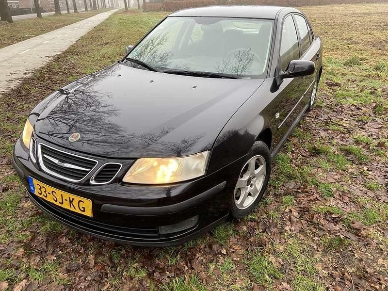 Occasion Saab 9-3 Linear 122 PK (89 kW) 2006 Zwart Sedan
