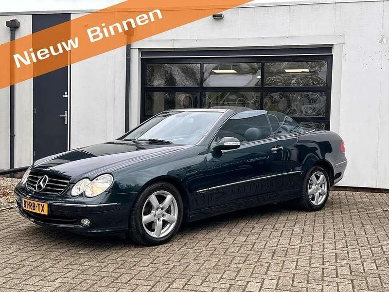 Groen Gebruikt 2005 Mercedes CLK240 Avantgarde Cabriolet | € 6.450 (Goede deal) - Afbeelding 1/4