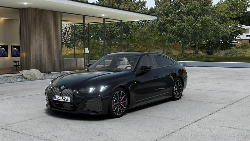 Zwart Nieuw 2025 BMW i4 M Sport Sedan | € 78.083 (Duur) - Afbeelding 1/4