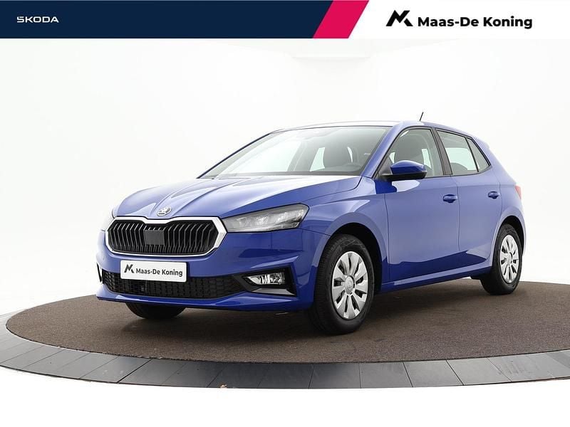 Blauw Gebruikt 2024 Skoda Fabia Selection Hatchback | € 18.940 (Goede deal) - Afbeelding 1/4