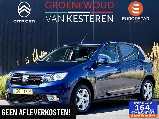 Blauw Gebruikt 2019 Dacia Sandero Lauréate Hatchback | € 9.990 (Eerlijke prijs) - Afbeelding 1/4