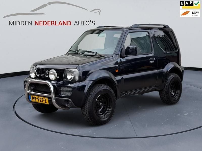 Zwart Gebruikt 2010 Suzuki Jimny SUV | € 9.500 (Eerlijke prijs) - Afbeelding 1/4