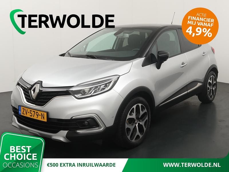 Grijs Occasion 2019 Renault Captur Intens SUV | € 15.340 - Afbeelding 1/4