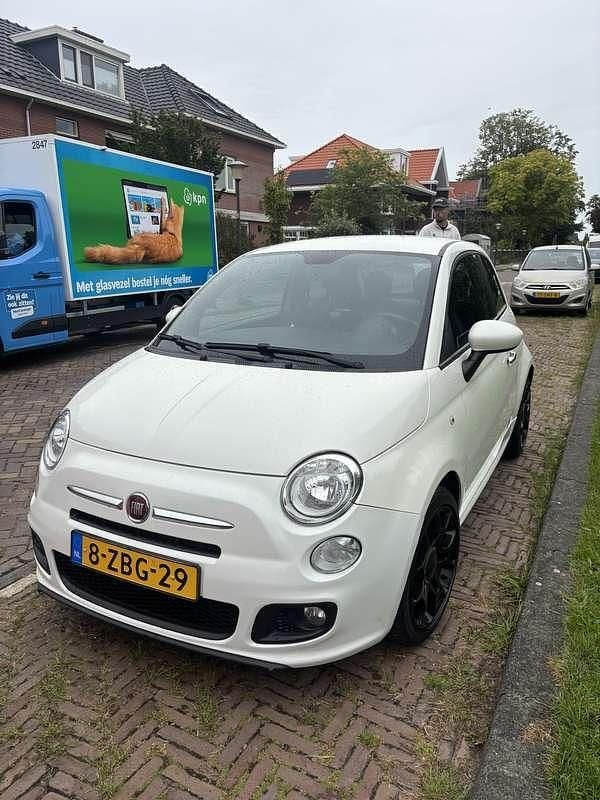 Wit Occasion 2014 Fiat 500S Hatchback | € 4.600 (Eerlijke prijs) - Afbeelding 1/4