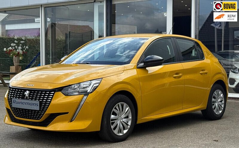 Geel Gebruikt 2022 Peugeot 208 Active Hatchback | € 14.499 (Goede deal) - Afbeelding 1/4