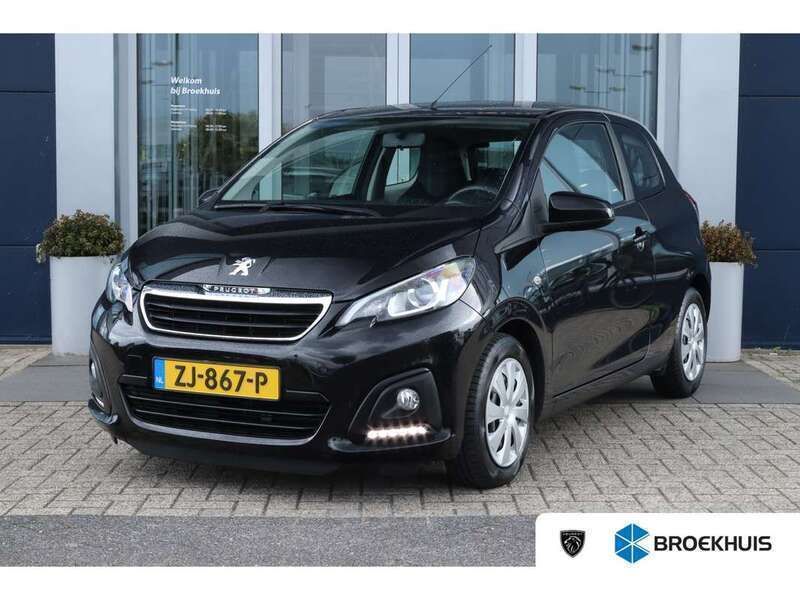 Zwart Gebruikt 2019 Peugeot 108 Active Hatchback | € 9.400 (Eerlijke prijs) - Afbeelding 1/4