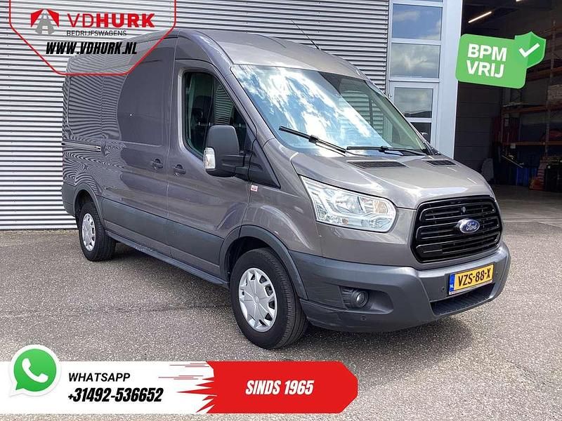 Grijs Gebruikt 2018 Ford Transit Van | € 12.200 (Super prijs) - Afbeelding 1/3