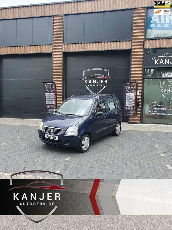 Blauw Gebruikt 2001 Suzuki Wagon R+ GL Stationwagen | € 1.250 (Eerlijke prijs) - Afbeelding 1/4