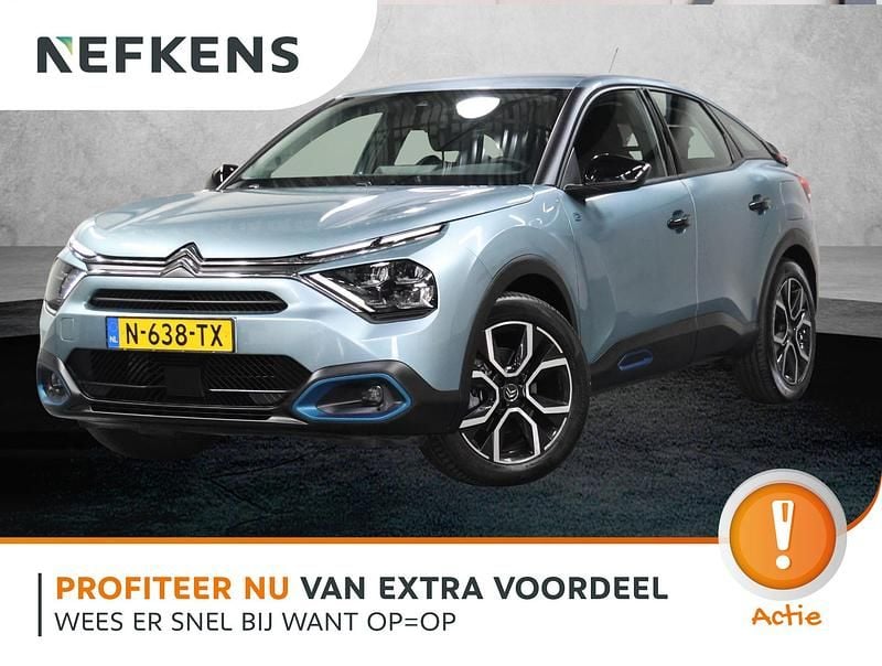 Blauw Gebruikt 2022 Citroën e-C4 Feel SUV | € 14.925 (Super prijs) - Afbeelding 1/4
