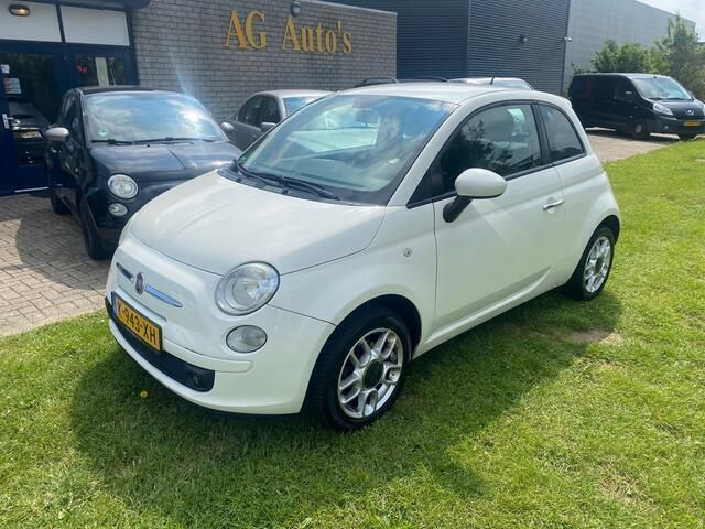 Wit Gebruikt 2010 Fiat 500 Lounge Hatchback | € 4.750 (Eerlijke prijs) - Afbeelding 1/4