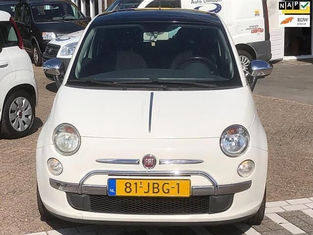 Wit Occasion 2009 Fiat 500 Sport Hatchback | € 4.950 (Goede deal) - Afbeelding 1/4