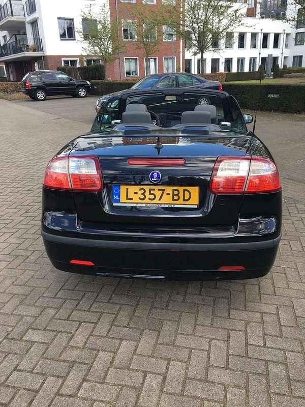 Occasion Saab 9-3 Cabriolet Linear 150 PK (110 kW) 2006 Zwart, metallic lak Cabriolet