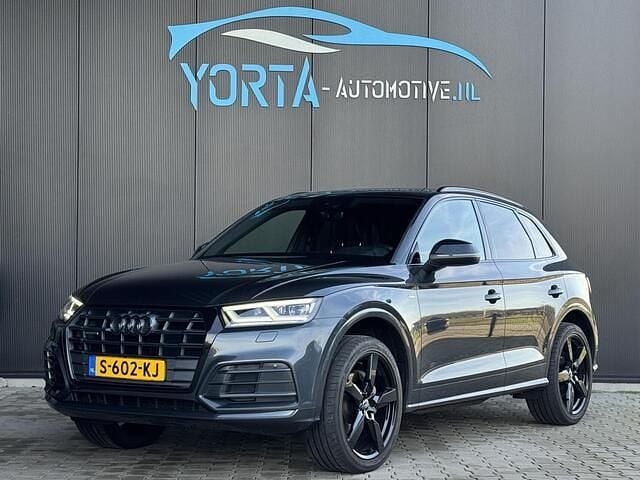 Grijs (metallic) Occasion 2018 Audi Q5 S-Line SUV | € 28.950 (Super prijs) - Afbeelding 1/4
