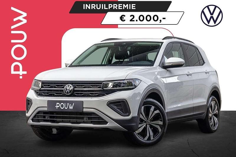 Wit Nieuw 2025 VW T-Cross Edition SUV | € 35.450 (Iets duurder) - Afbeelding 1/4