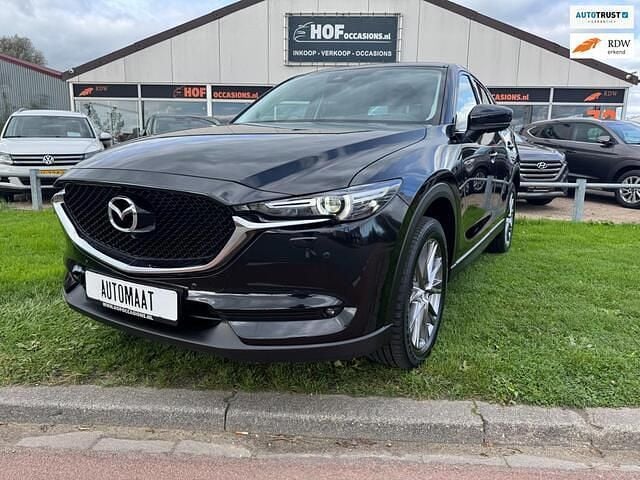 Zwart Gebruikt 2019 Mazda CX-5 Luxury SUV | € 22.750 (Super prijs) - Afbeelding 1/4
