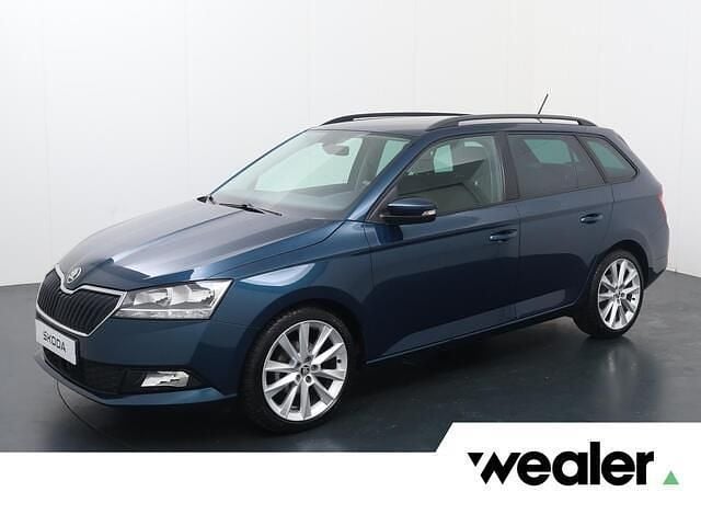 Blauw (metallic) Occasion 2021 Skoda Fabia Business Line Stationwagen | € 15.740 (Eerlijke prijs) - Afbeelding 1/4