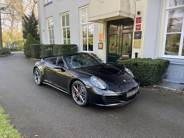 Occasion Porsche 911 Carrera 4S Cabriolet 420 PK (308 kW) 2016 Zwart Cabriolet