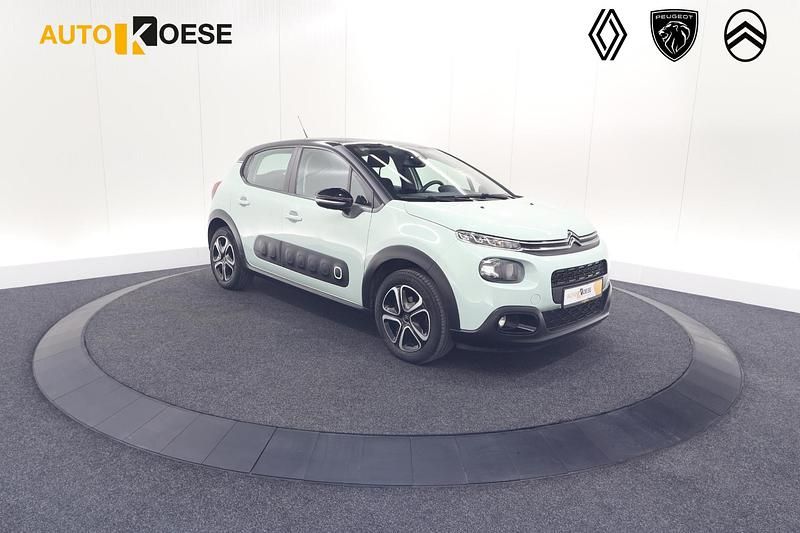 Groen Occasion 2019 Citroën C3 Feel Hatchback | € 12.795 (Iets duurder) - Afbeelding 1/4