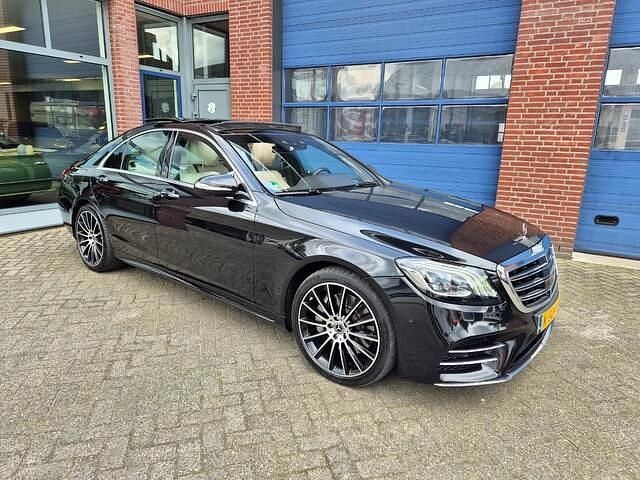 Zwart Gebruikt 2017 Mercedes S350 Premium Plus Sedan | € 48.500 - Afbeelding 1/4