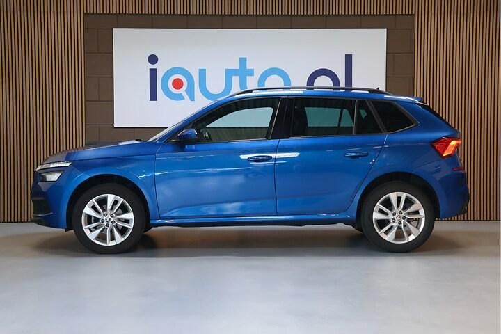 Occasion Skoda Kamiq Business Line 150 PK (110 kW) 2022 Blauw (metallic) SUV