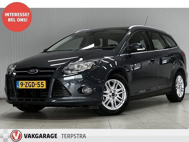 Grijs Gebruikt 2014 Ford Focus Stationwagen | € 5.995 (Eerlijke prijs) - Afbeelding 1/4