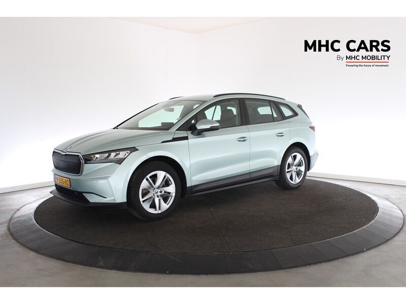 Grijs Gebruikt 2021 Skoda Enyaq iV SUV | € 26.195 (Goede deal) - Afbeelding 1/4
