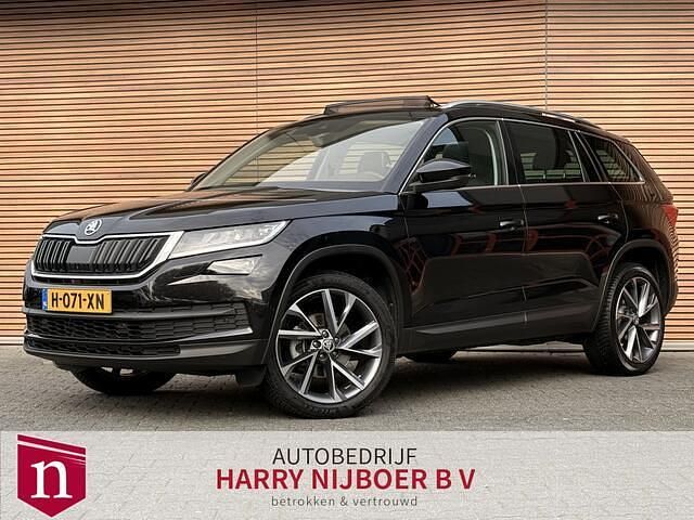 Zwart (metallic) Gebruikt 2020 Skoda Kodiaq Business Line SUV | € 30.900 (Goede deal) - Afbeelding 1/4