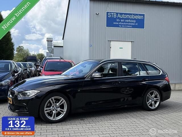 Zwart Gebruikt 2015 BMW 316 Executive Stationwagen | € 7.999 (Super prijs) - Afbeelding 1/4