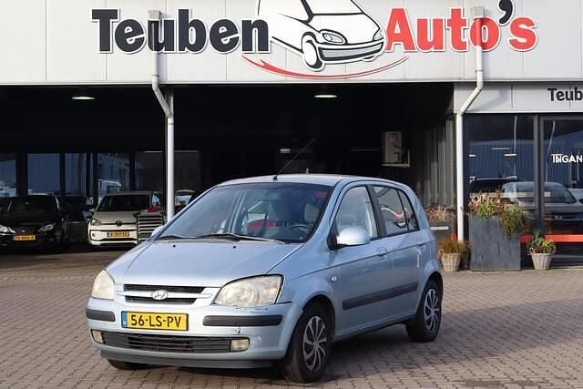 Blauw Gebruikt 2003 Hyundai Getz GLS Hatchback | € 1.195 (Goede deal) - Afbeelding 1/4