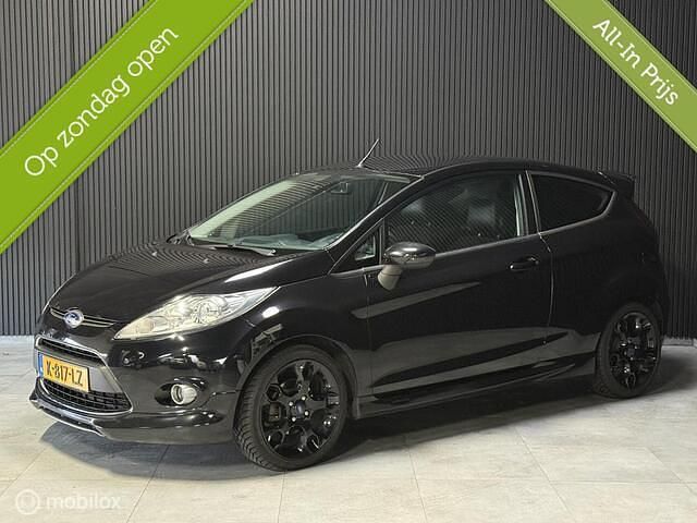 Zwart Occasion 2012 Ford Fiesta Metall Hatchback | € 3.999 (Goede deal) - Afbeelding 1/4