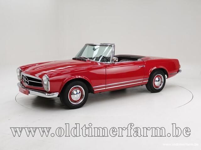 Rood Gebruikt 1966 Mercedes 230 Cabriolet | € 59.950 - Afbeelding 1/4