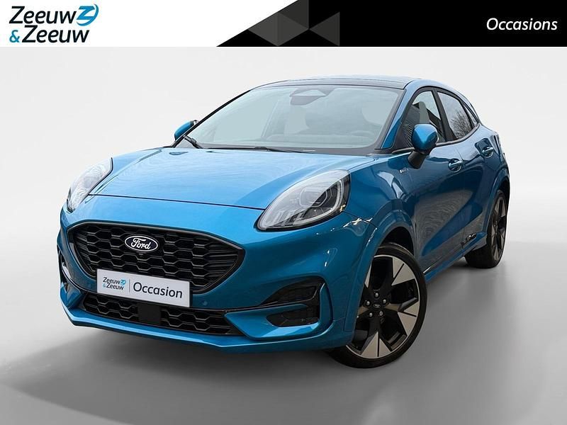Blauw Occasion 2025 Ford Puma ST-Line X SUV | € 30.340 (Iets duurder) - Afbeelding 1/4