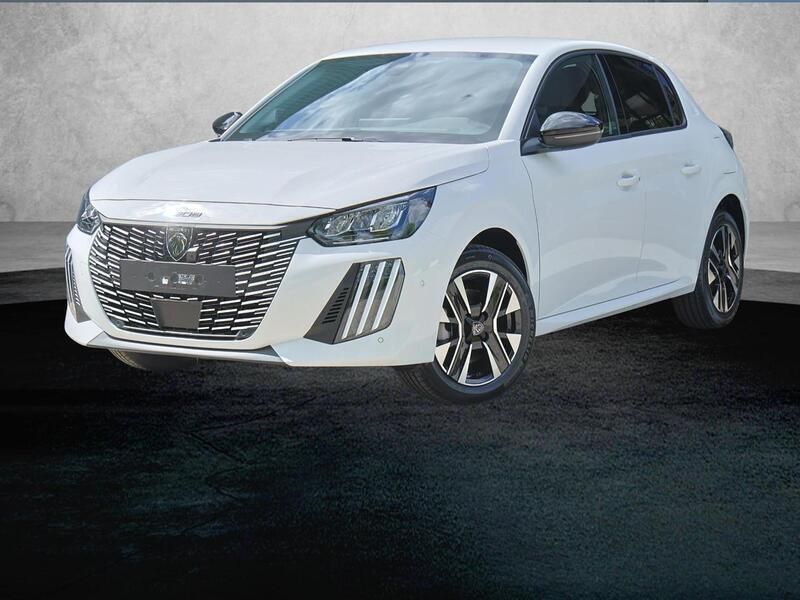 Wit Nieuw 2025 Peugeot 208 Allure Hatchback | € 27.790 (Iets duurder) - Afbeelding 1/3