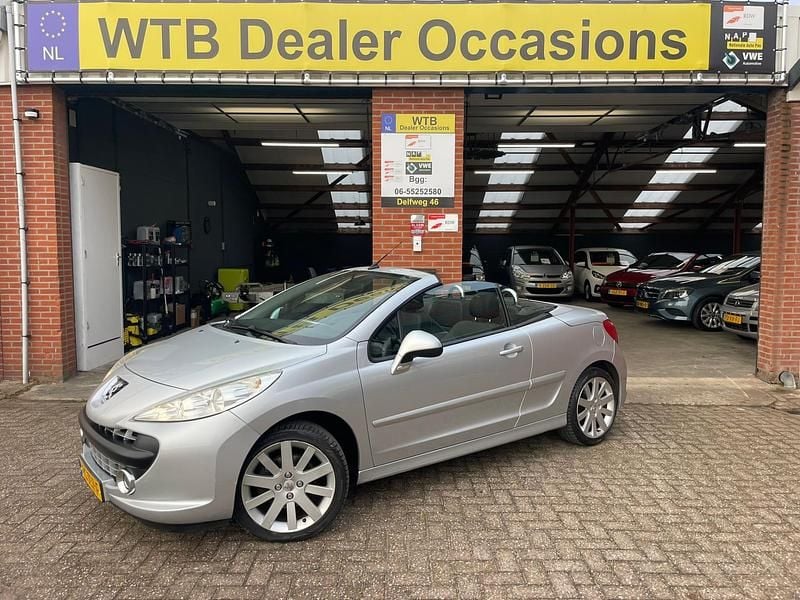 Grijs Gebruikt 2009 Peugeot 207 Cabriolet | € 2.950 (Eerlijke prijs) - Afbeelding 1/4