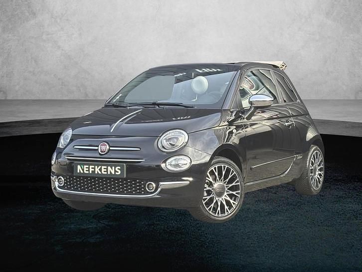 Zwart Occasion 2022 Fiat 500C Dolcevita Cabriolet | € 14.920 (Eerlijke prijs) - Afbeelding 1/4