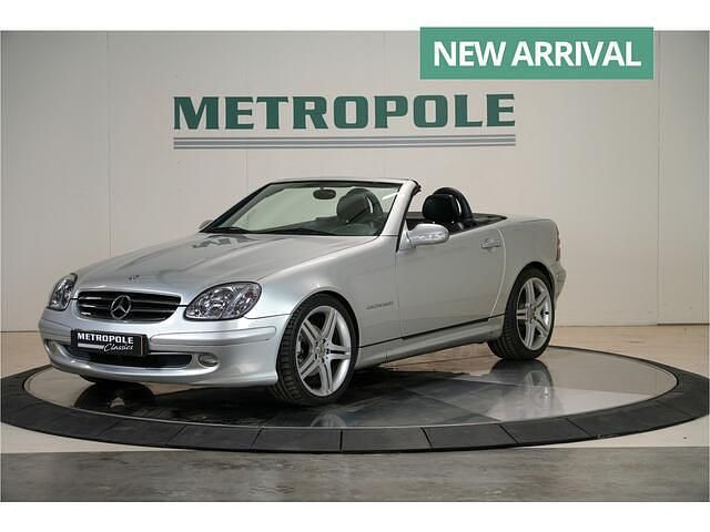 Grijs Occasion 2001 Mercedes SLK230 Cabriolet | € 9.750 - Afbeelding 1/4