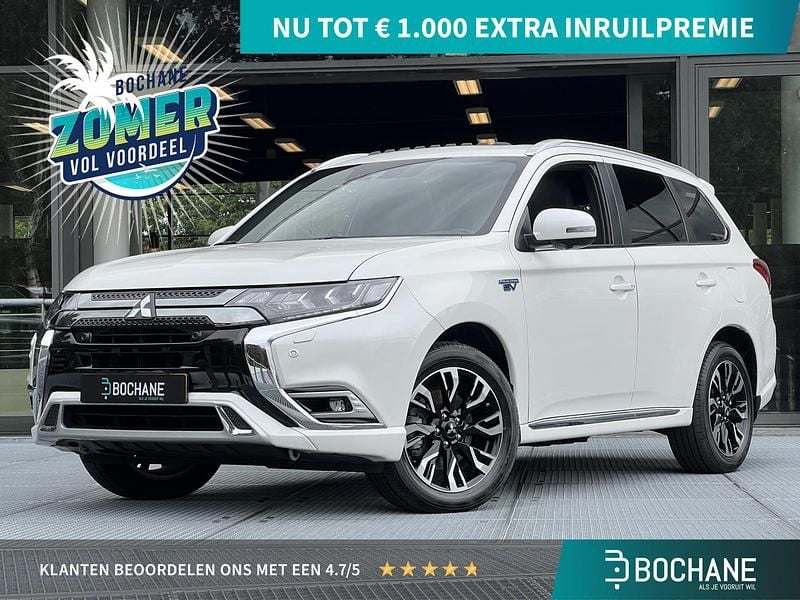 Wit Gebruikt 2018 Mitsubishi Outlander P-HEV Instyle SUV | € 23.540 (Eerlijke prijs) - Afbeelding 1/4