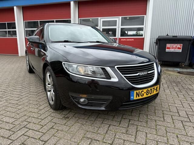 Zwart Gebruikt 2010 Saab 9-5 Vector Sedan | € 13.650 - Afbeelding 1/4