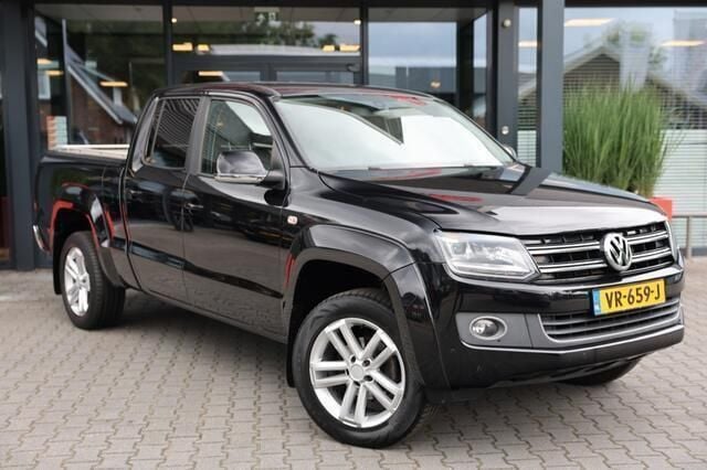 Zwart Gebruikt 2015 VW Amarok Highline Pickup | € 19.995 (Eerlijke prijs) - Afbeelding 1/4