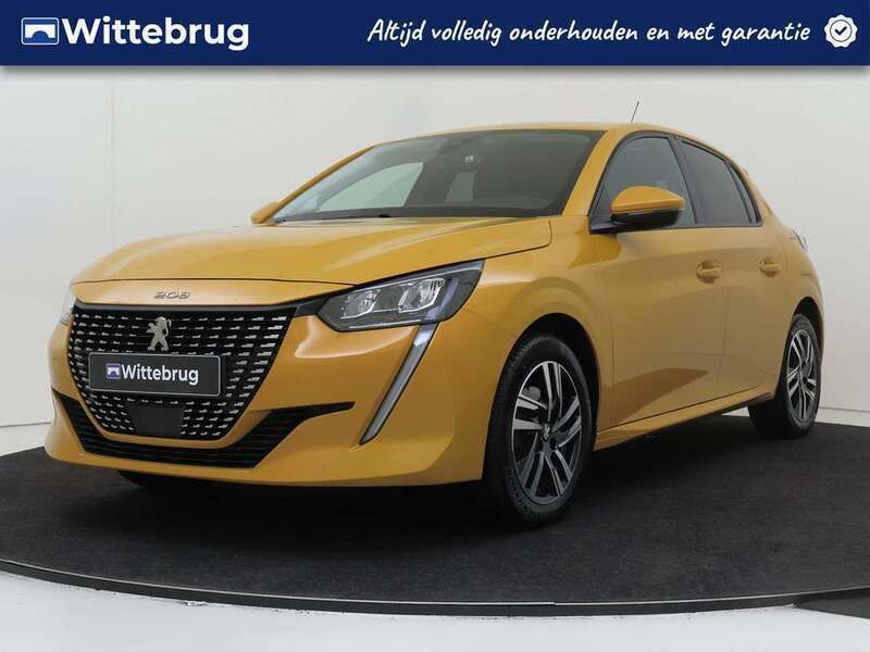 Geel Gebruikt 2021 Peugeot 208 Allure Hatchback | € 17.225 (Super prijs) - Afbeelding 1/3