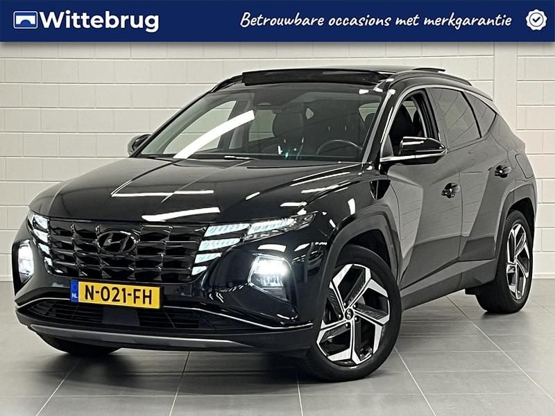 Zwart Occasion 2021 Hyundai Tucson Premium SUV | € 30.925 (Iets duurder) - Afbeelding 1/3