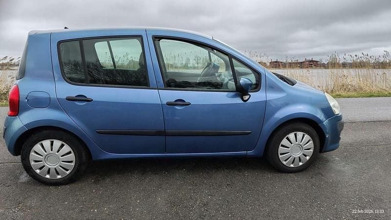 Occasion Renault Modus Expression 111 PK (81 kW) 2009 Blauw MPV