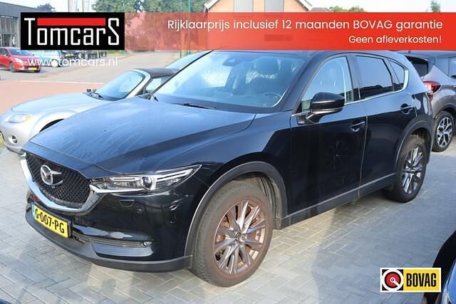Zwart Gebruikt 2019 Mazda CX-5 Luxury SUV | € 25.950 (Goede deal) - Afbeelding 1/4