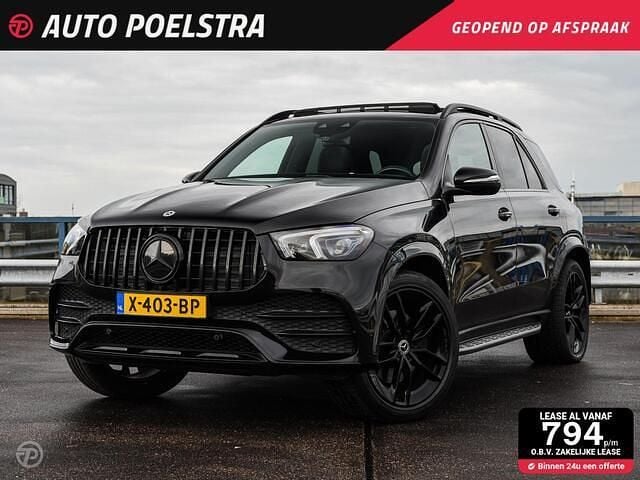 Zwart Gebruikt 2021 Mercedes GLE300 Premium Plus SUV | € 59.950 (Eerlijke prijs) - Afbeelding 1/4