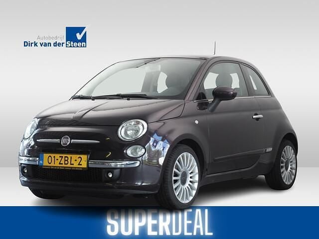 Paars Gebruikt 2012 Fiat 500 Lounge Hatchback | € 4.450 (Goede deal) - Afbeelding 1/4