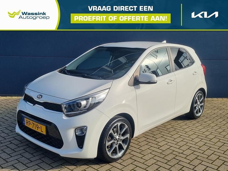 Wit Gebruikt 2018 Kia Picanto Hatchback | € 11.390 (Eerlijke prijs) - Afbeelding 1/4