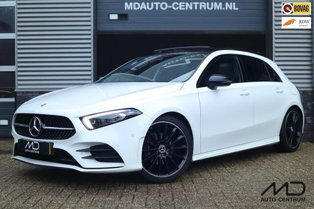 Wit Gebruikt 2018 Mercedes A200 AMG Hatchback | € 23.750 (Iets duurder) - Afbeelding 1/4