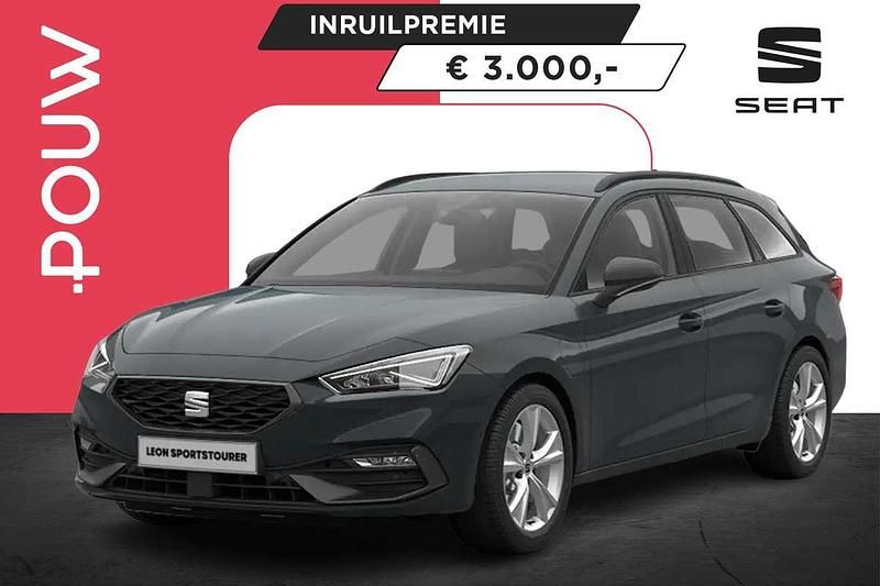 Blauw Nieuw 2025 Seat Leon Business Stationwagen | € 39.450 (Iets duurder) - Afbeelding 1/3