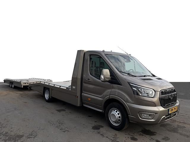 Occasion Ford Transit Trend 170 PK (125 kW) 2022 Bruin (metallic) Cabriolet